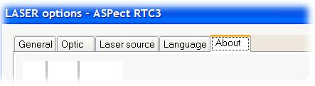 ASPect - regular printer drivers, laser source settings, RTC3, SP-ICE, ...